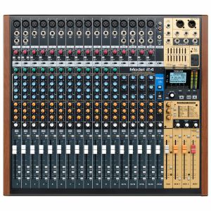 Tascam Model 24 22-Chanel Analogue Studio Mixer With 24-Track Digital Recorder