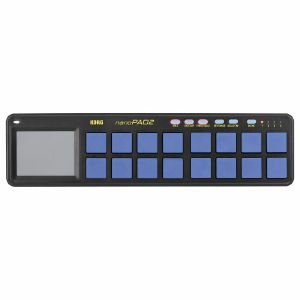 Korg NanoPad 2 USB MIDI Controller (blue & yellow)