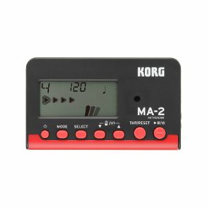 Korg MA-2 LCD Pocket Digital Metronome (black & red)
