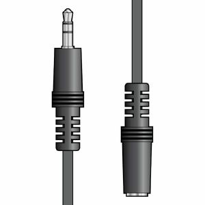 AV Link 3.5mm Mini Jack To 3.5mm Mini Jack Socket Stereo Extension Lead (3.0m)