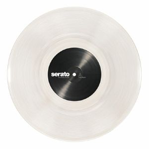 Serato Standard Colours 10" Control Vinyl Records (clear, pair)
