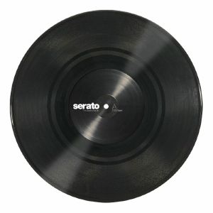 Serato Standard Colours 10" Control Vinyl Records (black, pair)