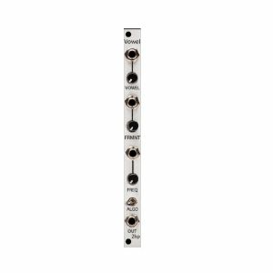 2hp Vowel Speech Synthesis Module (silver)