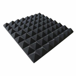 New Jersey Sound Pyramid Style Acoustic Foam Tile (single, black)