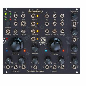 Endorphin.es Furthrrrr Generator Dual Complex VCO Module With Waveshaper (black)