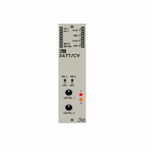Tangible Waves AE Modular 2ATT/CV Dual Audio & CV Level Attenuator Module