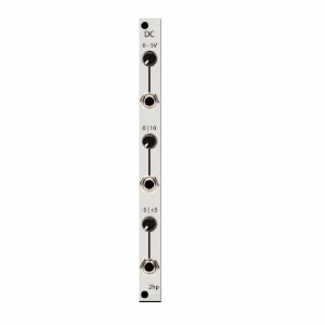 2hp DC Voltage Offset Generator Module (silver faceplate)