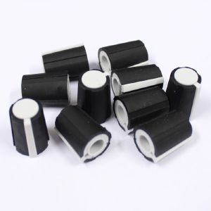 Make Noise Medium White Knobs For D Shaft Potentiometers (pack of 10)