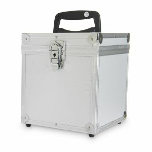 Acc-Sees Pro Vinyl 45 7" Vinyl Record Flightcase 50 (silver)