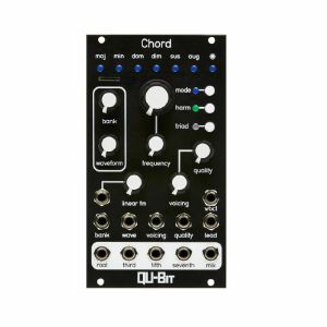 Qu-Bit Chord v2 Polyphonic Oscillator Module (black)