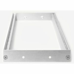 Tiptop Audio Z Rails Brackets For Attaching Z Rails To Wood Cases (pair, silver)