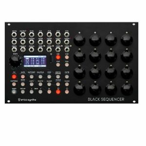 Erica Synths Black Sequencer 4-Channel & 64-Step Sequencer Module