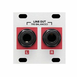 Intellijel Stereo Line Out Jacks 1U 1/4" TRS Jack Module