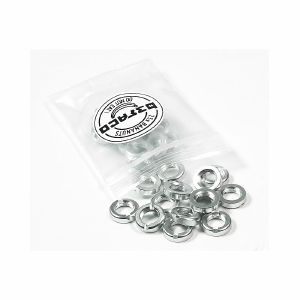 Befaco Bananuts Anodised Aluminium Custom Minijack Nuts (white, pack of 25)