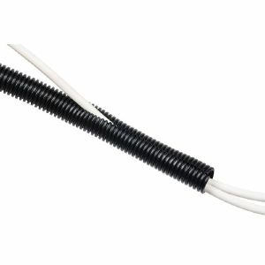 AVSL CTT1.1/25B D Line Cable Tidy Tube (black, 1.1m)