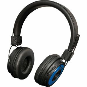 Sound LAB Wireless Bluetooth On Ear Headphones (black & blue)