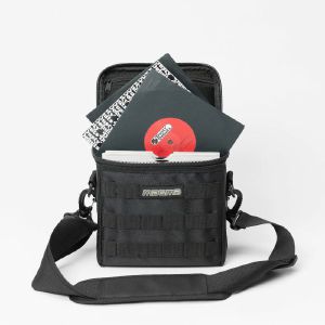 Magma 45 7" Vinyl Record Bag 50 (black, green)