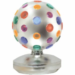 Cheetah 8" Revolving Disco Ball (chrome effect)