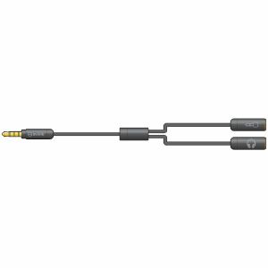 AV Link 3.5mm Stereo Jack Plug To Headphone & Microphone Jack Sockets Precision Splitter Lead