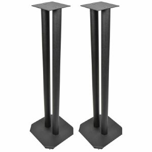 QTX Studio Monitor Speaker Stands (80cm, pair)
