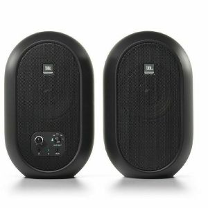 JBL 104-BT 4.5" Powered Desktop Studio Monitors With Bluetooth (pair, black)