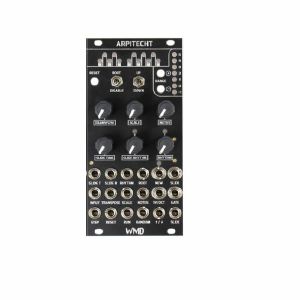 WMD Arpitecht Voltage Controlled Quantizer & Rhythmic Arpeggio Generator Module (black faceplate)