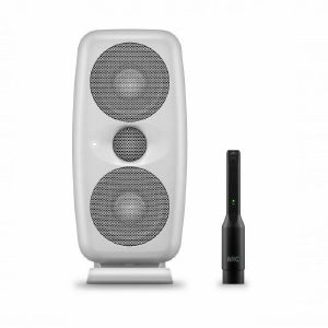 IK Multimedia iLoud MTM Powered Studio Reference Monitor With Measurement Microphone (single, white)