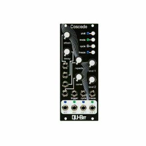 Qu-Bit Cascade Ratcheting Envelope Generator & VCA Module