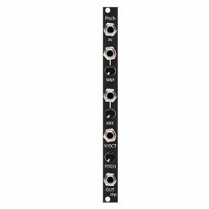 2hp Pitch Time-Domain Pitch Shifter Module (black)