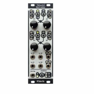 Klavis Mixwitch Mixer & CV/Clock-Controlled Switcher Module (silver)