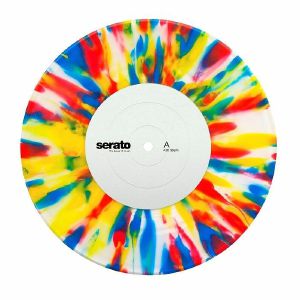 Serato Lost Your Marbles 7" Control Vinyl Records (multicolour splatter, pair)