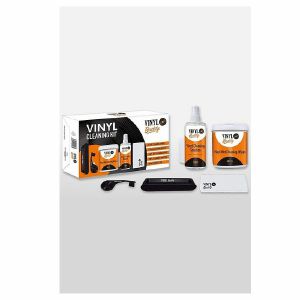 Vinyl Buddy Vinyl Record Cleaning Kit With Brush, Cloth, Wet Wipes & Cleaning Solution