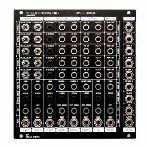 ADDAC System ADDAC807A&B VC Stereo Summing Mixer Console & Inputs Console Module