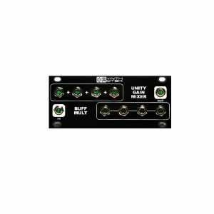SynthRotek 1U UniBuffer Module (black faceplate)