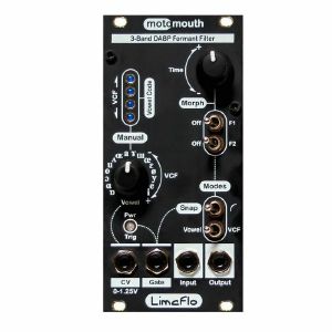 Limaflo Motomouth Analogue 3-Band Sedra & Espinoza Bandpass Filter Module (black)