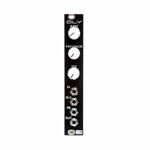 SynthRotek DLY Delay Module (black faceplate)