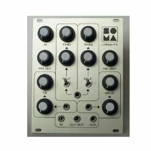 Soma Laboratory Lyra-8FX Dual Delay & Distortion Module (silver)