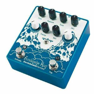 EarthQuaker Devices Avalanche Run v2 Stereo Reverb & Delay Effects Pedal With Tap Tempo