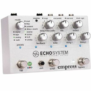 Empress Effects Echo System Dual Engine Delay Effects Pedal