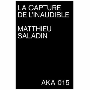 La Capture De L'inaudible by Matthieu Saladin