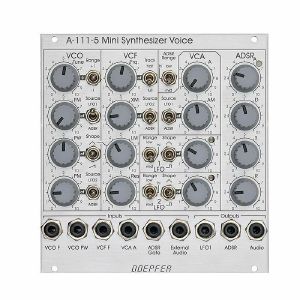 Doepfer A-111-5 Mini Synthesiser Voice Module (silver)