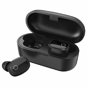 AV Link Sound Shells True Wireless Bluetooth Earphones & Charging Case (black)