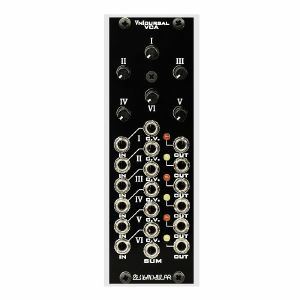 Zlob Modular Vnicursal VCA 6-Channel Voltage Controlled Amplifier Module