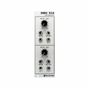 Wavefonix 3360 Dual Exponential VCA Module
