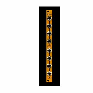 2hp Pmkn Mult Signal Splitter Module (limited edition module)