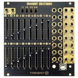 Tesseract Modular Sweet Sixteen Mk2 MIDI/i2C/CV Controller Module