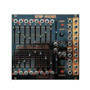Tesseract Modular Step Fader Dual Sequencer Module (comes with different coloured LEDs, we cannot guarantee which colour you will receive)