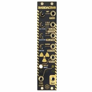Tesseract Modular Radioactive Analogue Modelling Digital Oscillator Module