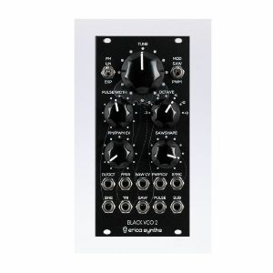 Erica Synths Black VCO2 Analogue Voltage Controlled Oscillator Module