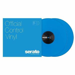 Serato NEON Blue Limited Edition 12" Control Vinyl (pair)